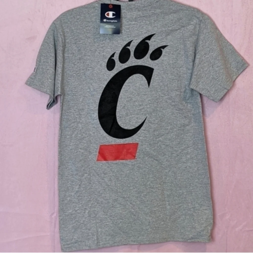 Champion Light Gray Cincinnati Short Sleeve Crew Neck Tee - Picture 2 of 7